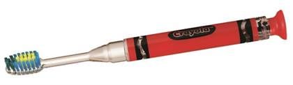 GUM Crayola Timer Light Toothbrush, Ultra Soft, Assorted Colors, 12/Pack, 202RL