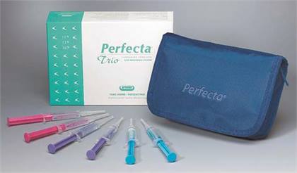 Perfecta 21% Carbamide Peroxide Whitening Gel Patient Pak, Mint, 6 Syringes