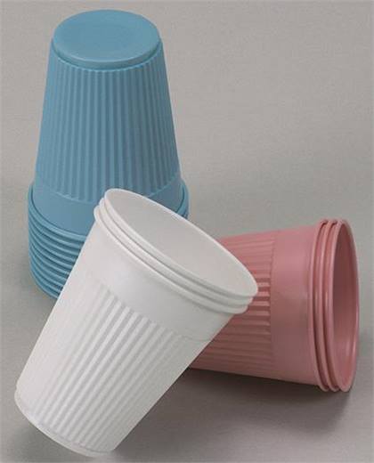 Tidi Products Plastic Cups, 5 oz, Green, 1000/Case