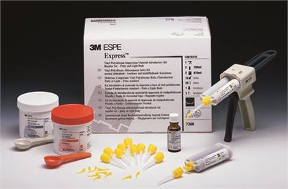 Express Light Bodied/Fast Set VPS Impression Material, 50 ml Cartridges, Bulk Pack of 10, #7301T