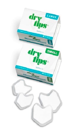 Microbrush DryTips Small Absorbent Tips, 50 per Pack