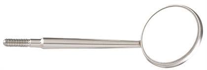 Miltex-Integra #4 Indian Head Mouth Mirror, Front Surface, Cone Socket