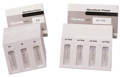 Kerr Absorbent Paper Points, Size 50, Cellpack (180)