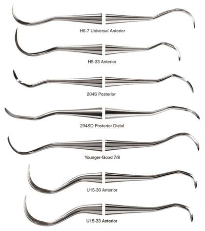 American Eagle #U15/33 Towner-Jacquette Scaler, 3/8" EagleLite Stainless Steel Handle, Anterior