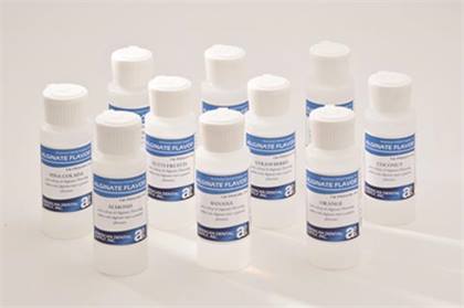 Alginate Flavor Drops Strawberry, 8 oz Bottle