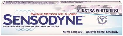 Sensodyne Extra Whitening Toothpaste Tube, 4 oz (12 per case)