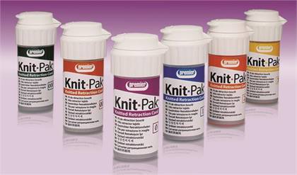 Knit-Pak Knitted Gingival Retraction Cord, Non-Impregnated, Size 0, Purple, 100" (254 cm), 1/Bottle, 9007553