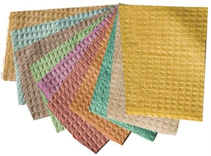 Tidi Products Polytowels 3-Ply Blue 17x18 (500)