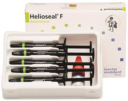 Helioseal F Cavifil Pit and Fissure Sealant, Fluoride-Releasing, 50 Syringes