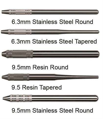 American Eagle Instruments Simple Stem Mirror Handle, Round, 2.6mm