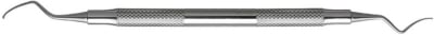 Hu-Friedy #4 Round Furcation Curette, -1 (Left) Pattern