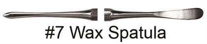Burkhart Wax Spatula #7, Double Ended, Stainless Steel