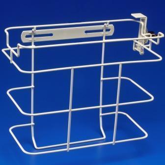 Cardinal Health Locking Sharps Wall Bracket, 7.5" x 6.5" x 10", Beige, Includes 5L Monoject In-Room Container and Key, 2/Box