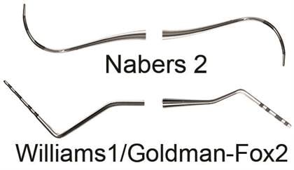 Williams 1 / Goldman Fox 2 Probe, 3/8", American Eagle Instruments