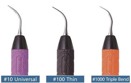 Hu-Friedy Swivel XT Satin Ultrasonic Insert, Extra Thin, 30 kHz, Purple, 1/Pk, UI30SSXT