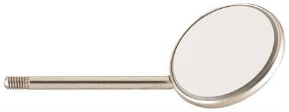 Miltex-Integra -5 Front Surface Mouth Mirror, Simple Stem, Pack of 12