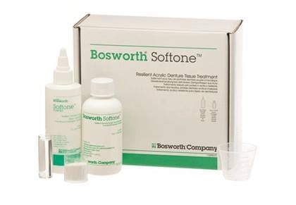 Softone Tissue Conditioner & Functional Impression Material, White, Bulk Powder & Liquid Kit, 1 lb