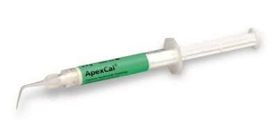 ApexCal Calcium Hydroxide Root Canal Dressing Syringes, 2.5 g, Pack of 2