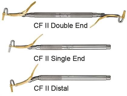 Hu-Friedy CF II Single-End Amalgam Carrier, Regular Round, Syncote Coated, AC5102