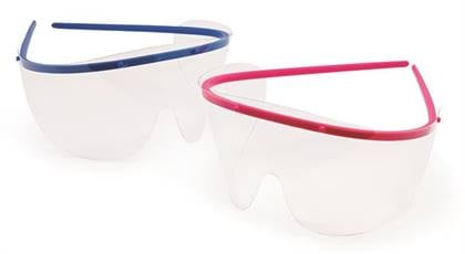 Kerr TotalCare Protective Dental Goggles, Pink Frames (10 per Box)
