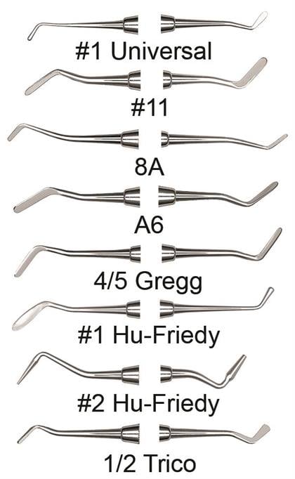 Hu-Friedy 4/5 Gregg DE Plastic Filling Instrument #41 Round