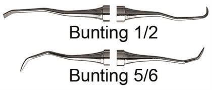 Hu-Friedy Bunting DE Curette #4 Round, 1/2