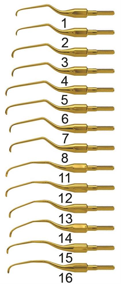American Eagle Instruments Gracey Deep Pocket 6 XP Sharpen-Free Quik-Tip, 3mm Extended Shank