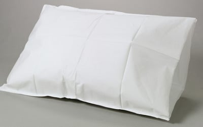 Tidi Products White Tissue/Poly Pillowcase, 21" x 30", 100 per Case