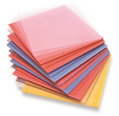 Buffalo Dental Pink Base Plate Material, .060" x 5" x 5", 25 Sheets, 04610