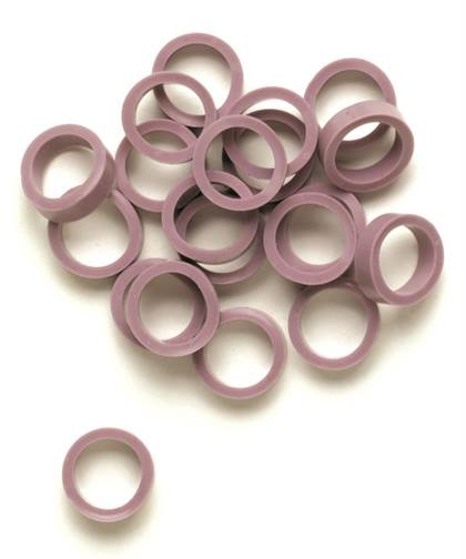 Kerr Color Code Ring, 3/8" French Vanilla, Pack of 50