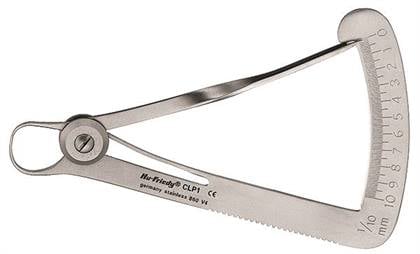 Hu-Friedy Iwanson Spring Calipers, Metal