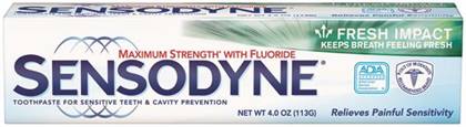 Sensodyne Fresh Impact Toothpaste Tube, 4 oz (12 per case)
