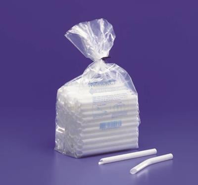 Cardinal Health HVE Evacuator Tips, White, Vented, Bendable, 6 Inch, 100/Box, M443