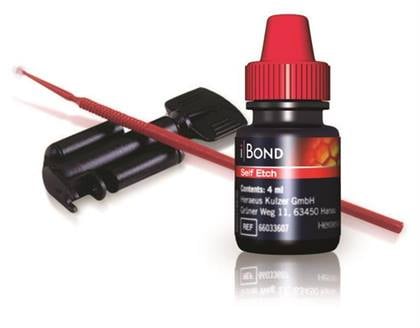 Kulzer iBond Self Etch Universal Adhesive, 4ml Bottle with 50 Application Tips & Mix Well