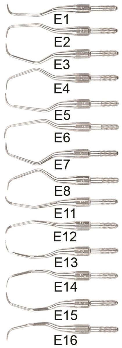 DenMat Gracey Curette Extension, Stainless Steel, CS Tip, E16S