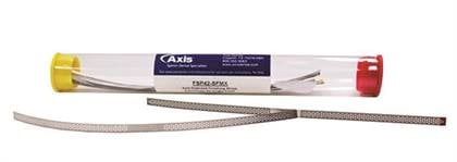 NTI Perforated Diamond Finishing Strips, 4.0mm Wide, Medium Grit (Blue), 10/Pkg, FSP4-M
