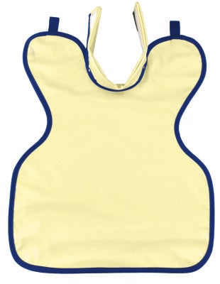 SootheGuard Air Child Lead Apron with Collar, 0.3mm Lead Equivalent, Bright Yellow, Size 3MM