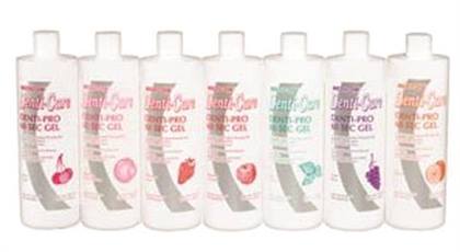Denti-Pro APF 60 Second Fluoride Gel, Raspberry, 1.23%, 16 oz Bottle