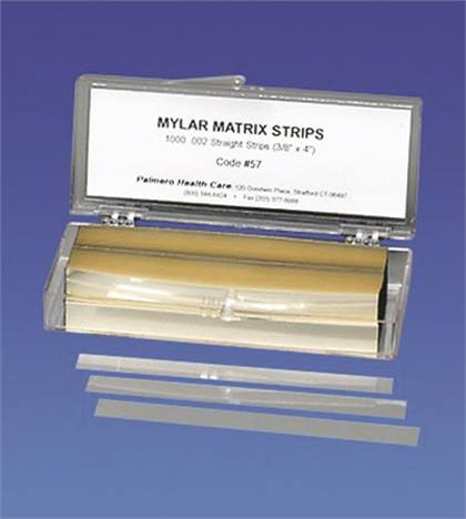 Palmero Health Care Mylar Matrix Strips, Curved, 1000/Bx