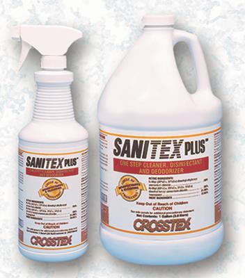 Crosstex Sanitex Plus Quart Spray Bottle, 12/Box