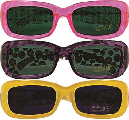 Miss Gaga Sunglasses, Individually Bagged, 12 per Pack