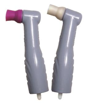 Crosstex Sparkle EZ Contra Angle with Purple Soft Cup, 100/Box