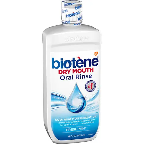 Biotene Fresh Mint Mouthwash, Alcohol-Free, 16 oz, 6000045015