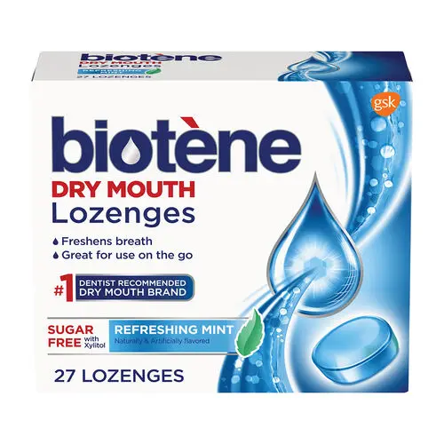 Biotene Dry Mouth Lozenges, Mint, 115942