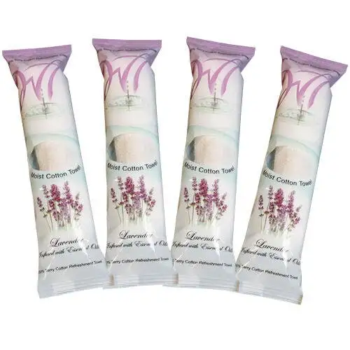 White Towel Services Aromatherapy Towels, 12" x 12", Lavender, 50/Pkg, R12-LV-500