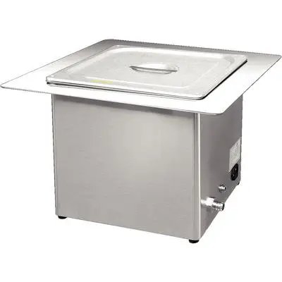 Brandmax Tri-Clean Recessed Ultrasonic Cleaner with Heater, 10L/2.64 Gal Capacity, U-10LHREC