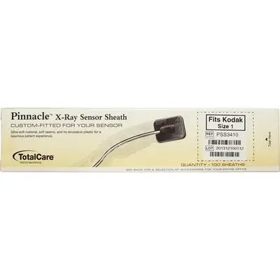 Carestream Dental Sensor Barrier Sleeves, Size 1, 100/Pkg, PSS3410C