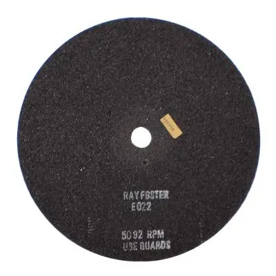 Ray Foster Model Trimmer Wheels, 12" x 1/4" Coarse Grit, EO22