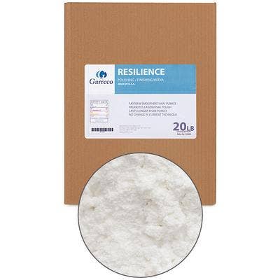 Garreco Resilience All-Purpose Acrylic Polishing Media, 20 lb, 2019020