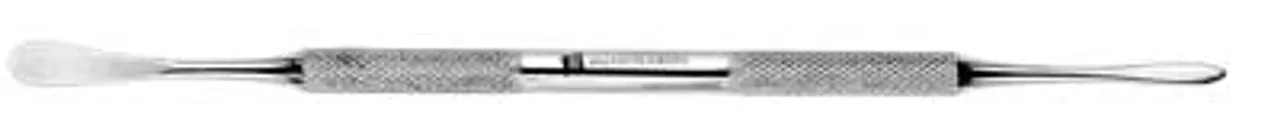 J&J Instruments Wax Spatula #7, Double-Ended, Stainless Steel, 13-270